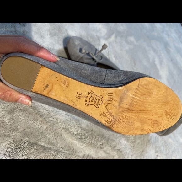 gray suede leather shoes by UNISA - Picture 8 of 8